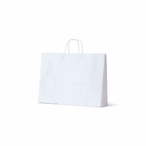 Boutique Midi White Rope Bag - 310x420+110mm