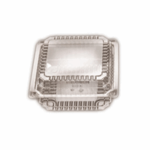 Jumbo Clam Clear Hinged - 12x12+7cm