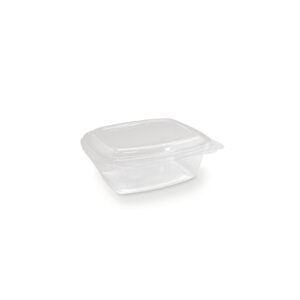 PET Rectangular Hinged Container - 16oz